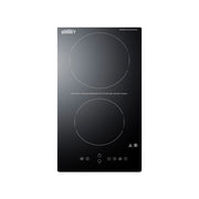 Summit CRH2BT30230 Countertop Induction Cooktop w/ (2) Burners - 230v/1ph