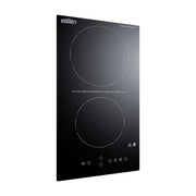 Summit CRH2BT30230 Countertop Induction Cooktop w/ (2) Burners - 230v/1ph