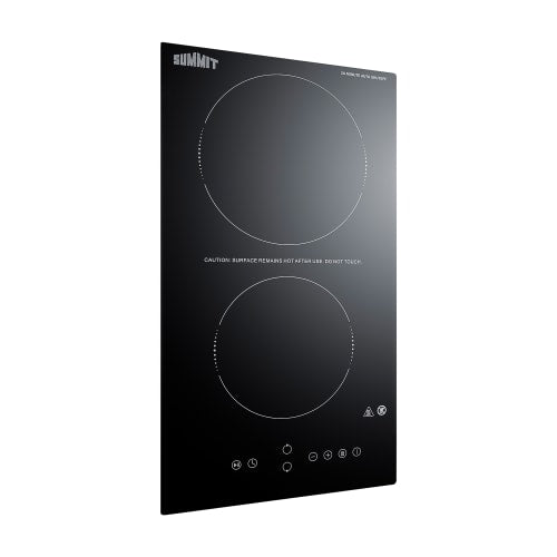 Summit CRH2BT30230 Countertop Induction Cooktop w/ (2) Burners - 230v/1ph