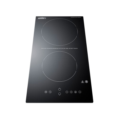 Summit CRH2BT30230 Countertop Induction Cooktop w/ (2) Burners - 230v/1ph