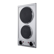 Summit CSD2B115 Countertop Induction Cooktop w/ (2) Burner, 115v/1ph