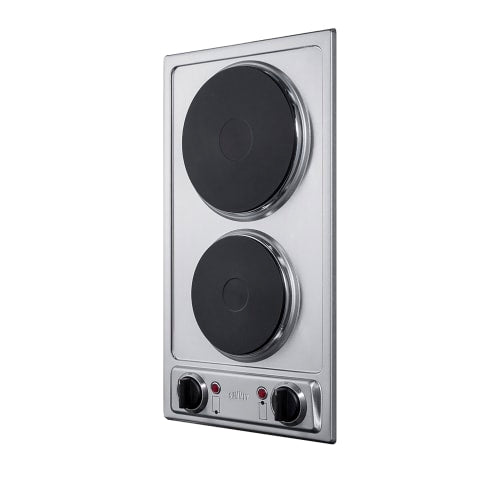 Summit CSD2B115 Countertop Induction Cooktop w/ (2) Burner, 115v/1ph
