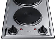 Summit CSD2B115 Countertop Induction Cooktop w/ (2) Burner, 115v/1ph