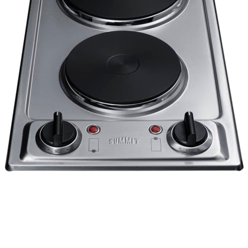 Summit CSD2B115 Countertop Induction Cooktop w/ (2) Burner, 115v/1ph
