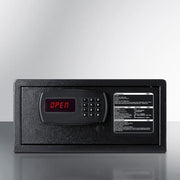 Summit HSF10B 1.03 cu ft Hotel Safe w/ Keypad Lock - Steel, Black