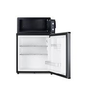 Summit MBSAFESS 1.6 cu ft Minibar Refrigerator & Safe w/ Solid Door - Black, 115v