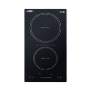 Summit SINC2B115 Countertop Induction Cooktop w/ (2) Burners - 115v/1ph
