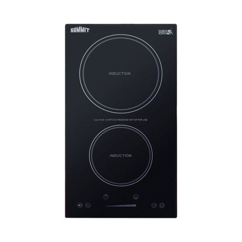 Summit SINC2B115 Countertop Induction Cooktop w/ (2) Burners - 115v/1ph