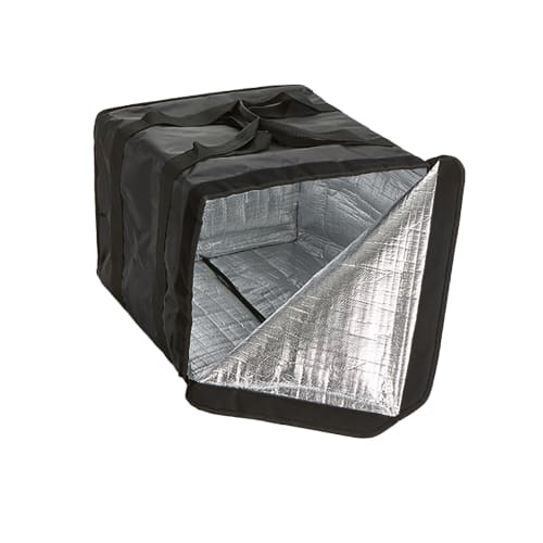 American Metalcraft BLBAG19 Pizza Delivery Bag - 19" x 19" x 14", Nylon, Black