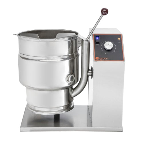 Groen TDB-20C 5 gal Steam Kettle - Manual Tilt, 2/3 Jacket, 208v/3ph