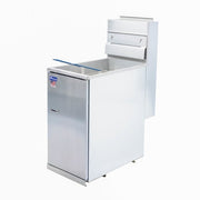 Pitco 40D Gas Fryer - (1) 45 lb Vat, Floor Model, Natural Gas