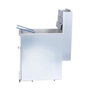 Pitco 40D Gas Fryer - (1) 45 lb Vat, Floor Model, Natural Gas