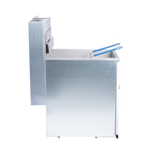 Pitco 40D Gas Fryer - (1) 45 lb Vat, Floor Model, Natural Gas