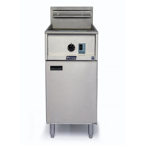 Pitco E35 Electric Fryer - (1) 35 lb Vat, Floor Model, 208v/3ph