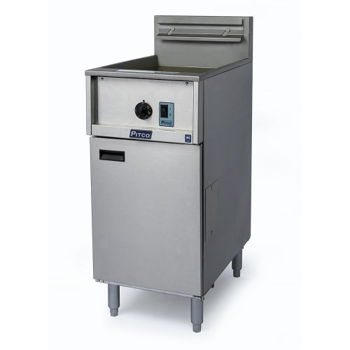 Pitco E35 Electric Fryer - (1) 35 lb Vat, Floor Model, 240v/3ph