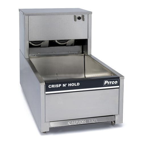 Pitco PCC-14 14" Crisp 'N Hold™ Countertop Fry Warmer Dump Station - Underburner, 120v