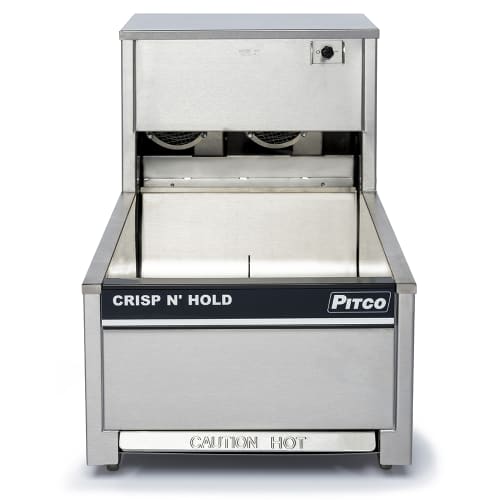 Pitco PCC-14 14" Crisp 'N Hold™ Countertop Fry Warmer Dump Station - Underburner, 120v