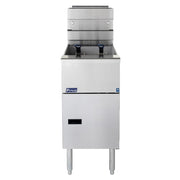 Pitco SG14-S Gas Fryer - (1) 50 lb Vat, Floor Model, Natural Gas