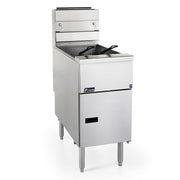 Pitco VF-35S Gas Fryer - (1) 35 lb Vat, Floor Model, Liquid Propane