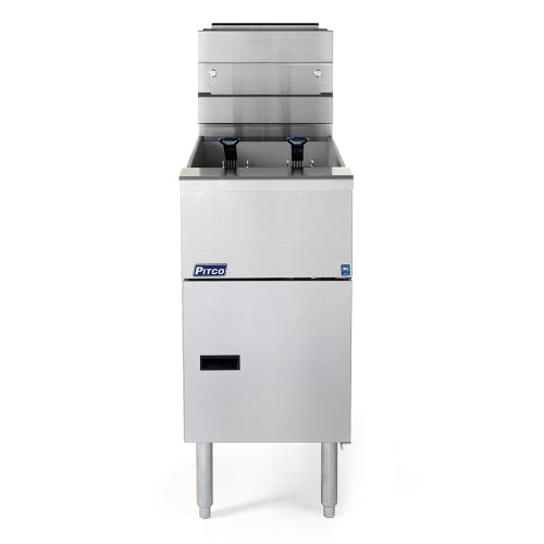 Pitco VF-35S Gas Fryer - (1) 35 lb Vat, Floor Model, Liquid Propane