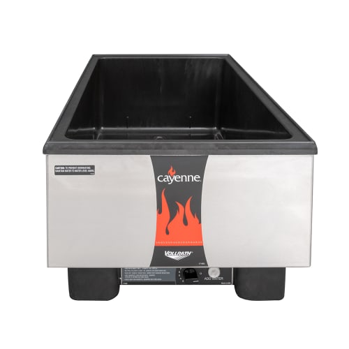 Vollrath 71001 Countertop Food Warmer - Wet w/ (1) Full Size Pan Wells, 120v