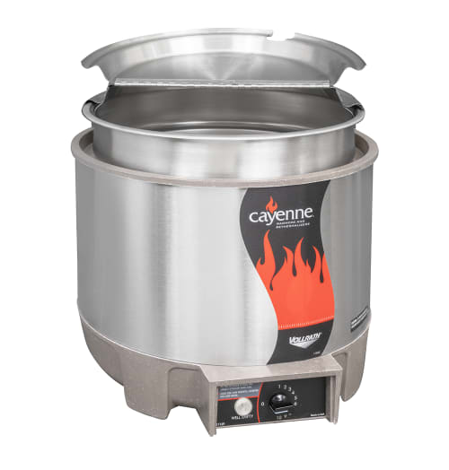 Vollrath 72009 11 qt Countertop Soup Warmer w/ Thermostatic Controls, 120v
