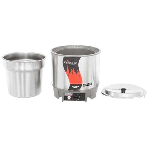 Vollrath 72018 7 qt Countertop Soup Warmer w/ Thermostatic Controls, 120v