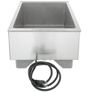 Vollrath 72020 Countertop Food Warmer - Wet w/ (1) Full Size Pan Wells, 120v