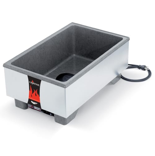 Vollrath 72020 Countertop Food Warmer - Wet w/ (1) Full Size Pan Wells, 120v