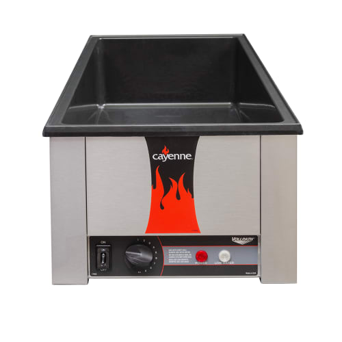 Vollrath 72050 Countertop Food Warmer - Wet w/ (4) 1/3 Pan Wells, 120v