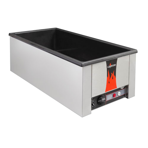 Vollrath 72050 Countertop Food Warmer - Wet w/ (4) 1/3 Pan Wells, 120v