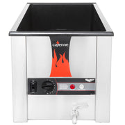 Vollrath 72051 Countertop Food Warmer - Wet w/ (4) 1/3 Pan Wells, 120v