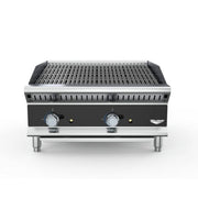 Vollrath CBGHD-48 48" Heavy-Duty Gas Charbroiler w/Reversible Grill Plates - Stainless Steel, Convertible