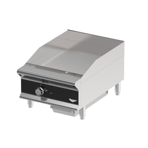 Vollrath GGMDM-18 18" Gas Griddle w/ Manual Control - 3/4" Steel Plate, Convertible