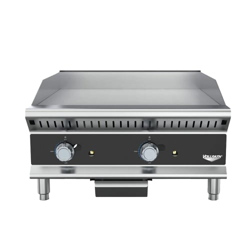 Vollrath GGMDT-24 24" Gas Griddle w/ Thermostatic Controls - 1" Steel Plate, Convertible