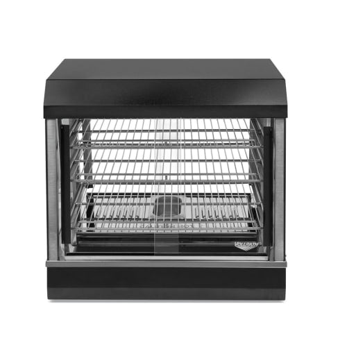 Vollrath HFM-26 26" Self Service Countertop Heated Display Case - (3) Shelves, 120v