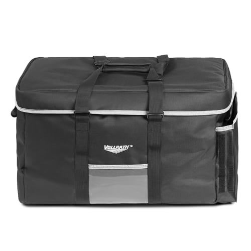 Vollrath VCBL100 Insulated Catering Bag w/ Carrying Straps - 23"W x 15"D x 14"H, Black