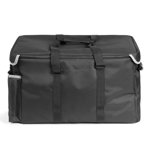 Vollrath VCBL100 Insulated Catering Bag w/ Carrying Straps - 23"W x 15"D x 14"H, Black