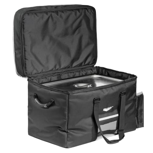 Vollrath VCBM100 Insulated Catering Bag w/ Carrying Straps - 17"W x 13"D x 13"H, Black