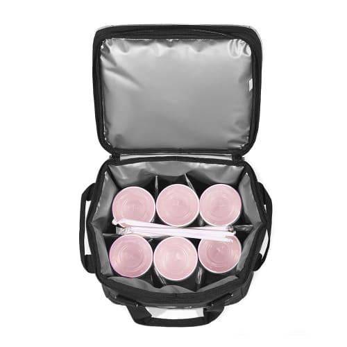 Vollrath VDBS106 Insulated Catering Bag w/ Carrying Straps - 11"W x 10"D x 12"H, Black