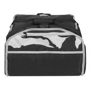 Vollrath VPB116 Pizza Delivery Bag w/ Carrying Straps - 17 1/2"W x 17 1/2"D x 9"H, Black
