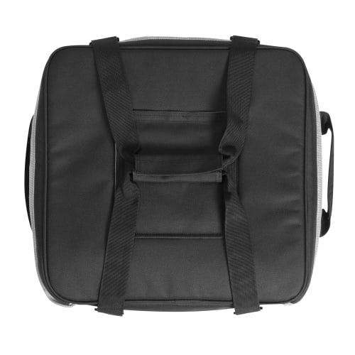 Vollrath VSDB100 Insulated Snack Delivery Bag w/ Carrying Straps - 15"W x 15"D x 6"H, Black