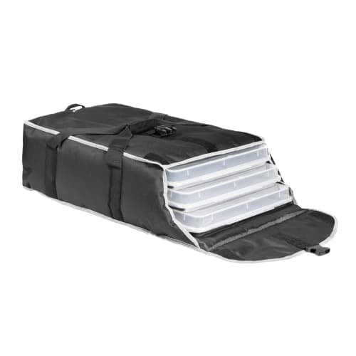 Vollrath VSPB100 Insulated Catering Bag w/ (3) Full Size Sheet Pan Capacity - 19"W x 27"D x 9"H, Black