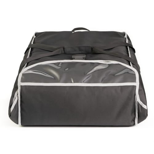 Vollrath VSPB100 Insulated Catering Bag w/ (3) Full Size Sheet Pan Capacity - 19"W x 27"D x 9"H, Black