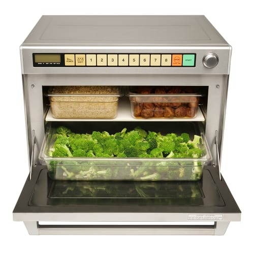 Panasonic NE-2180 Sonic Steamer (2) Pan Microwave Portion Steamer - Countertop, 208/230-240v/1ph