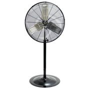 TPI CACU24P 24" Pedestal Mount Fan w/ 3 Speed Settings