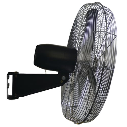 TPI CACU24W 24" Wall Mount Fan w/ 3 Speed Settings