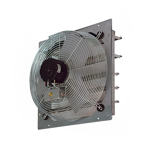 TPI CE12DS 12" Shutter Mounted Exhaust Fan - Direct Drive, 120v