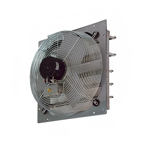 TPI CE18DS 18" Shutter Mounted Exhaust Fan - Direct Drive, 120v