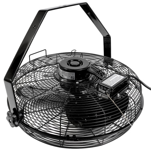 TPI U18TE-HD 18" Heavy Duty Utility Fan w/ 3 Speeds - Black, 120v